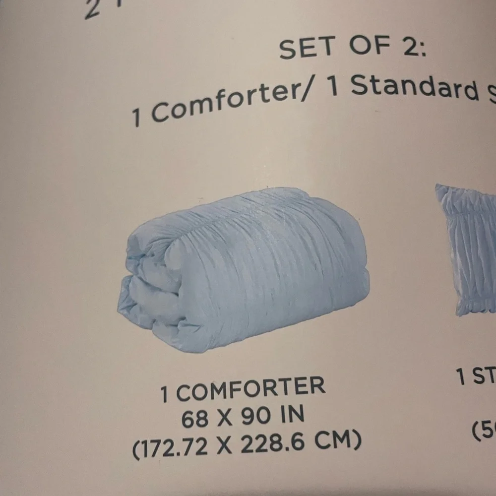 Twin XL comforter set